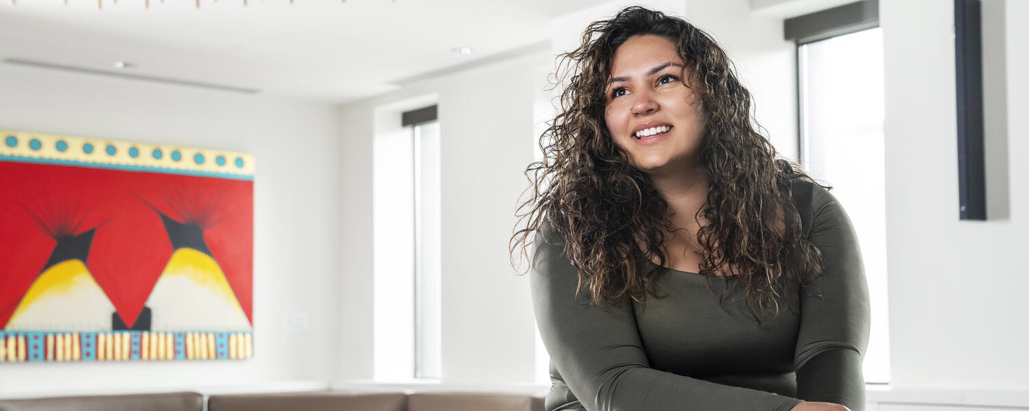 Female Indigenous student