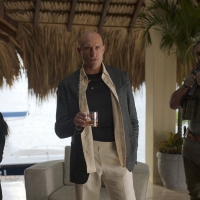 Natalia Reyes as Moriti, Mark Strong as Cinder and Sala Baker as Scath in Shadow Force. Photo Credit: Courtesy of Lionsgate Natalia Reyes as Moriti, Mark Strong as Cinder and Sala Baker as Scath in Shadow Force. Photo Credit: Courtesy of Lionsgate